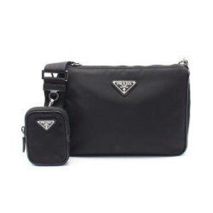 Prada SAFFIANO Shoulder Bag Black